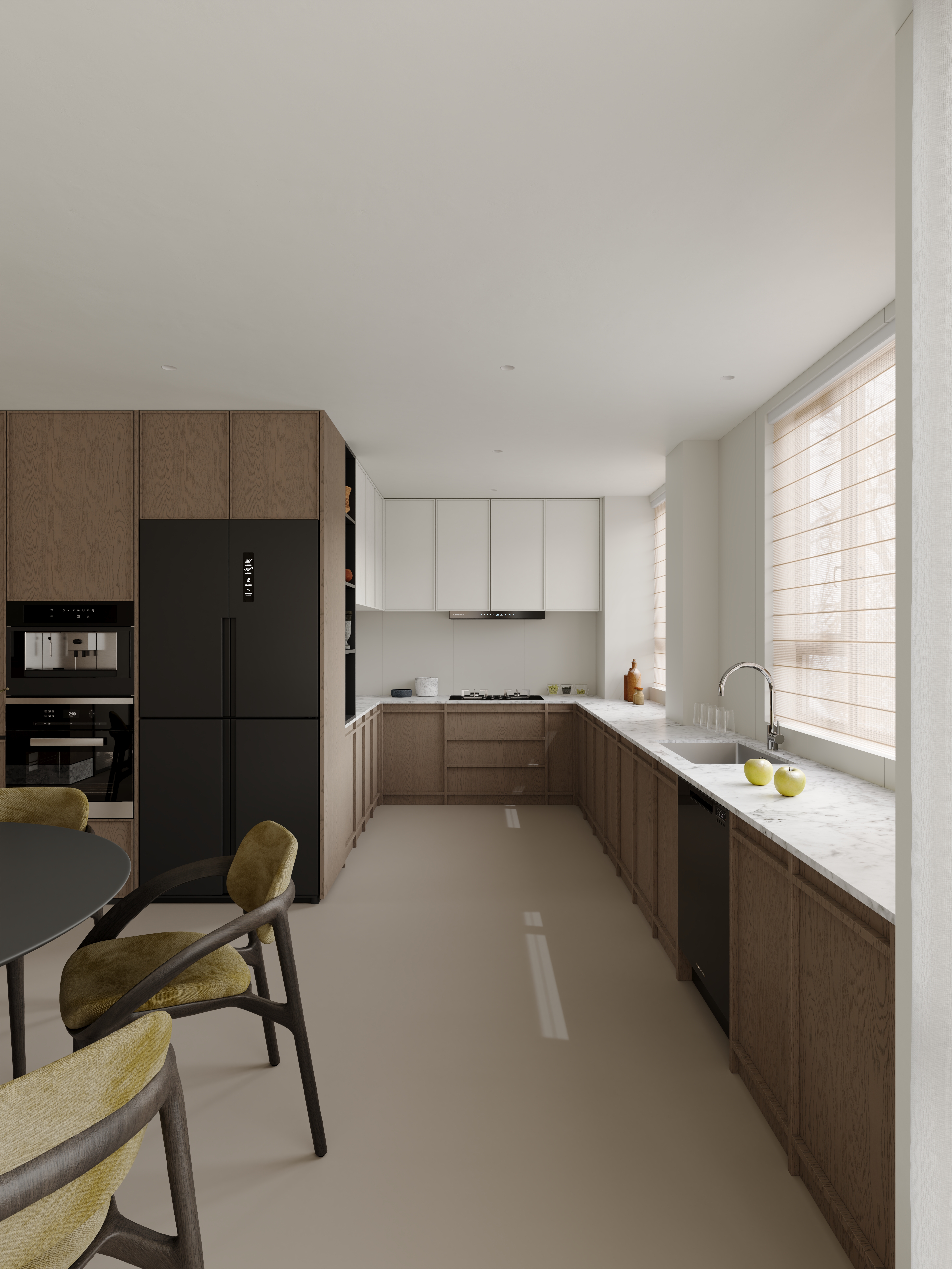 近期渲染 现代挑空-4