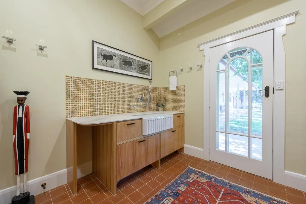 Spanish mission renovation melbourne — blue fruit  interior design melbourne-60