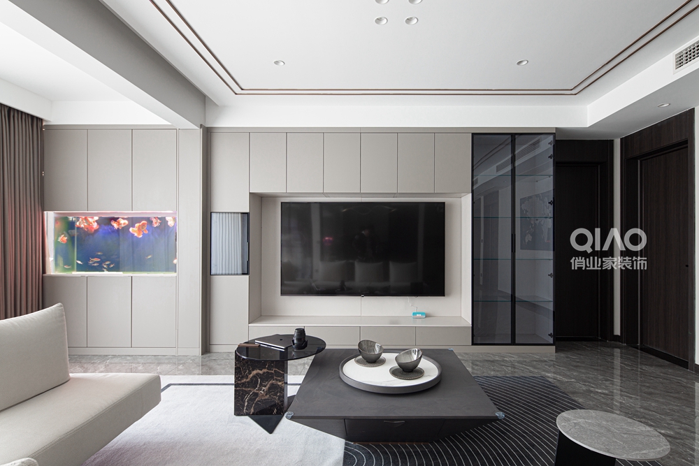 九里峰景现代轻奢风装修案例丨中国重庆丨重庆俏业家装饰-25