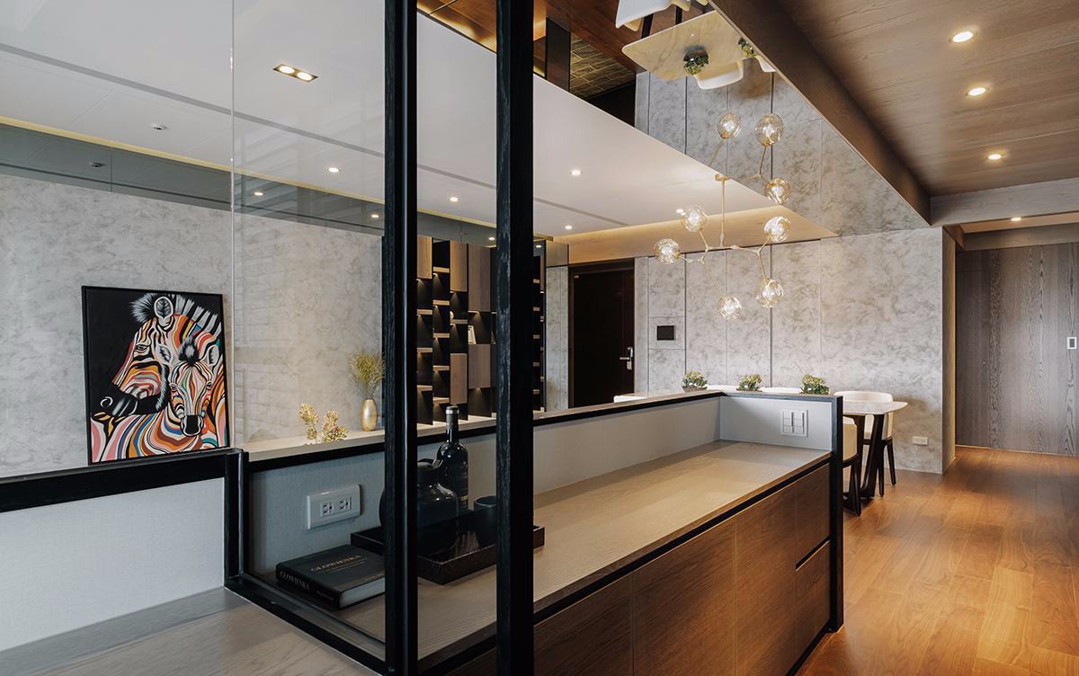 纽约中央公园风情，132m²混搭风住宅设计-7