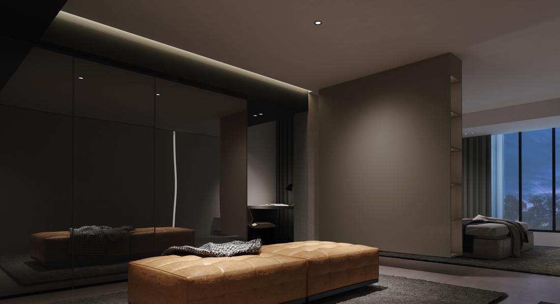 简约无界 · 85㎡高级灰单身公寓-4