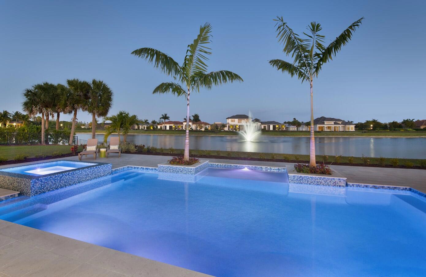 佛罗里达湖景智能豪宅，体验度假胜地般的宁静与隐私-31