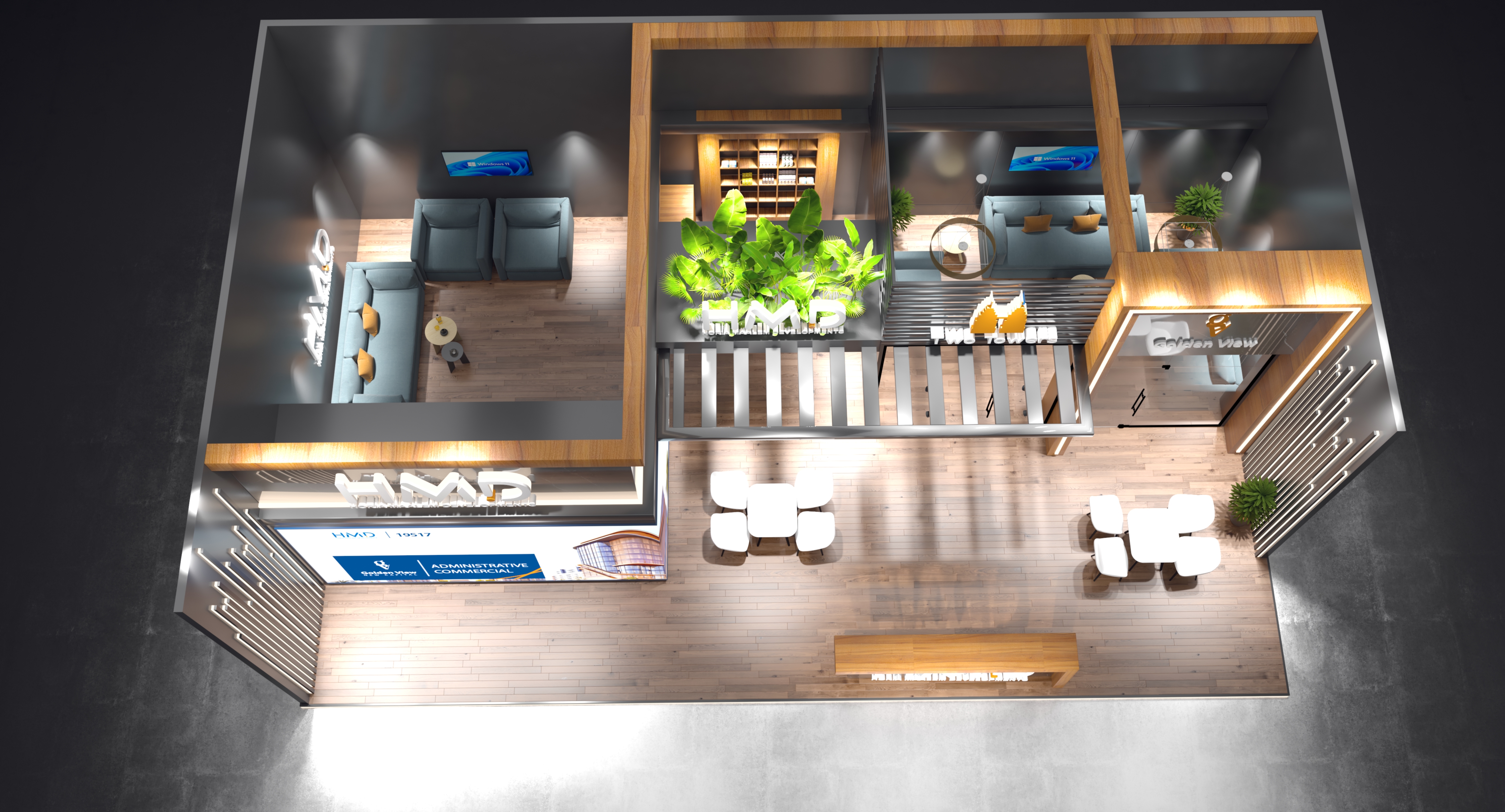 HMD - Egypt - UAE - exhibition stand booth design-7