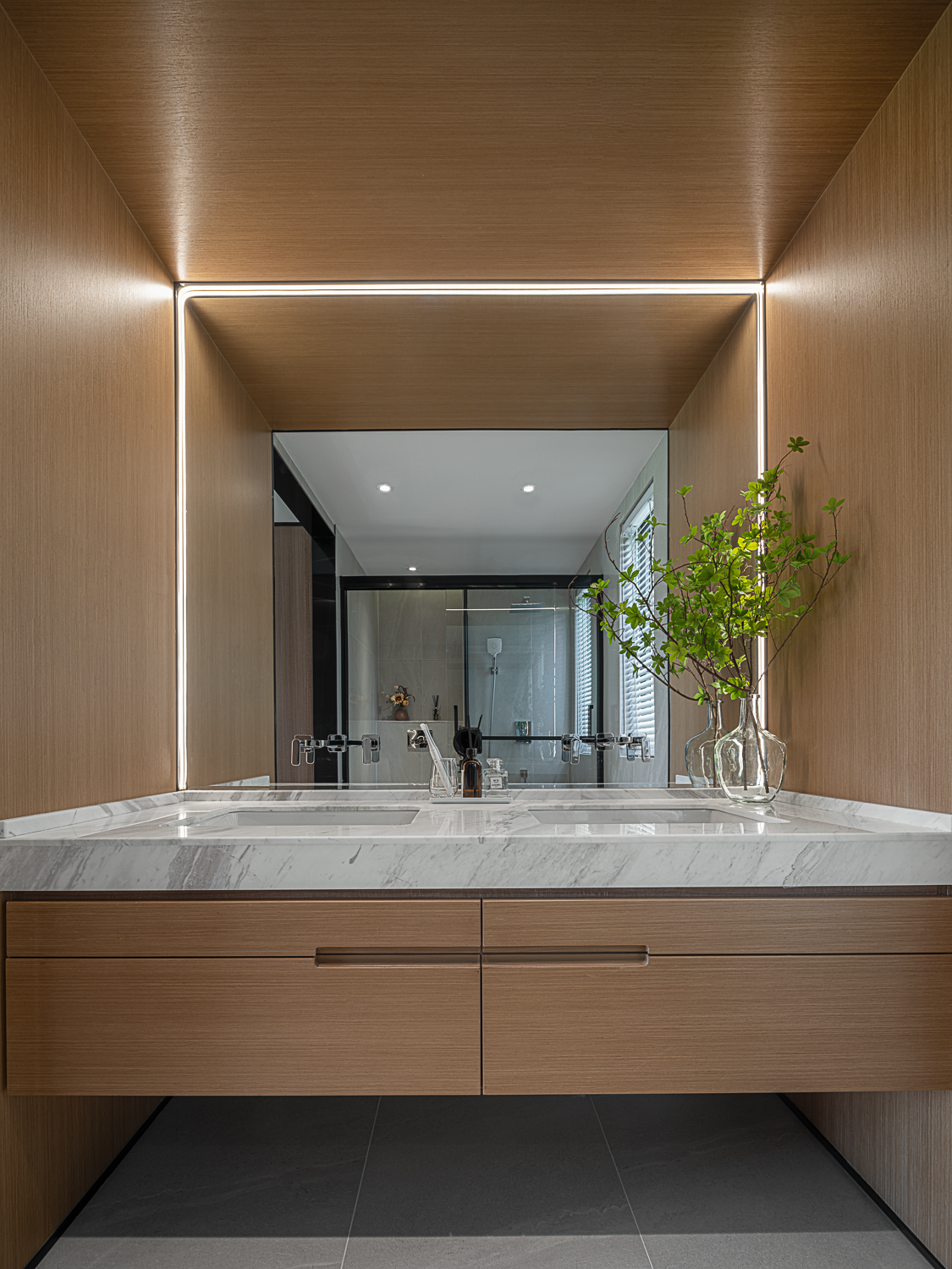 自然之境,现代简约的诗意居所丨中国银川丨重庆米修室内设计有限公司-21