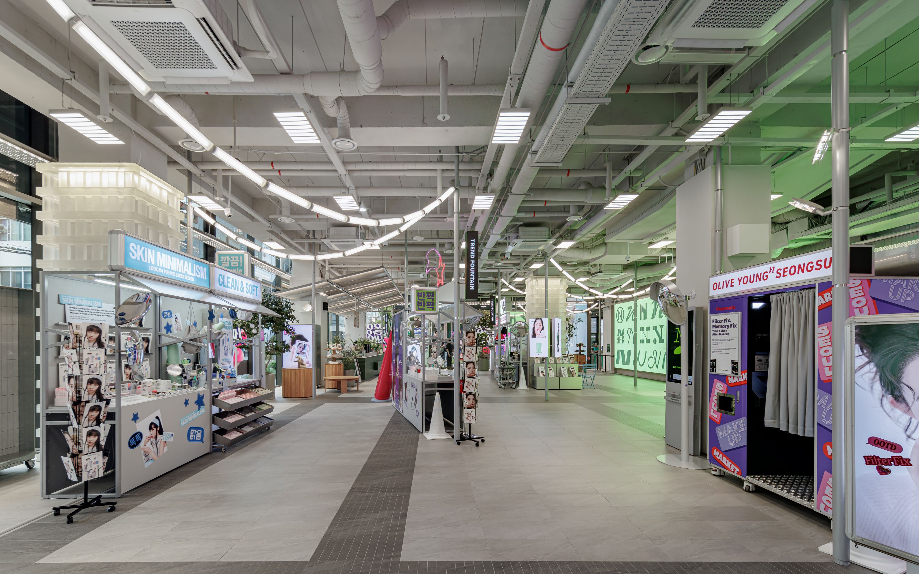 Oliveyoung Trend Fountain Pop-up Store, N Seongsu-14