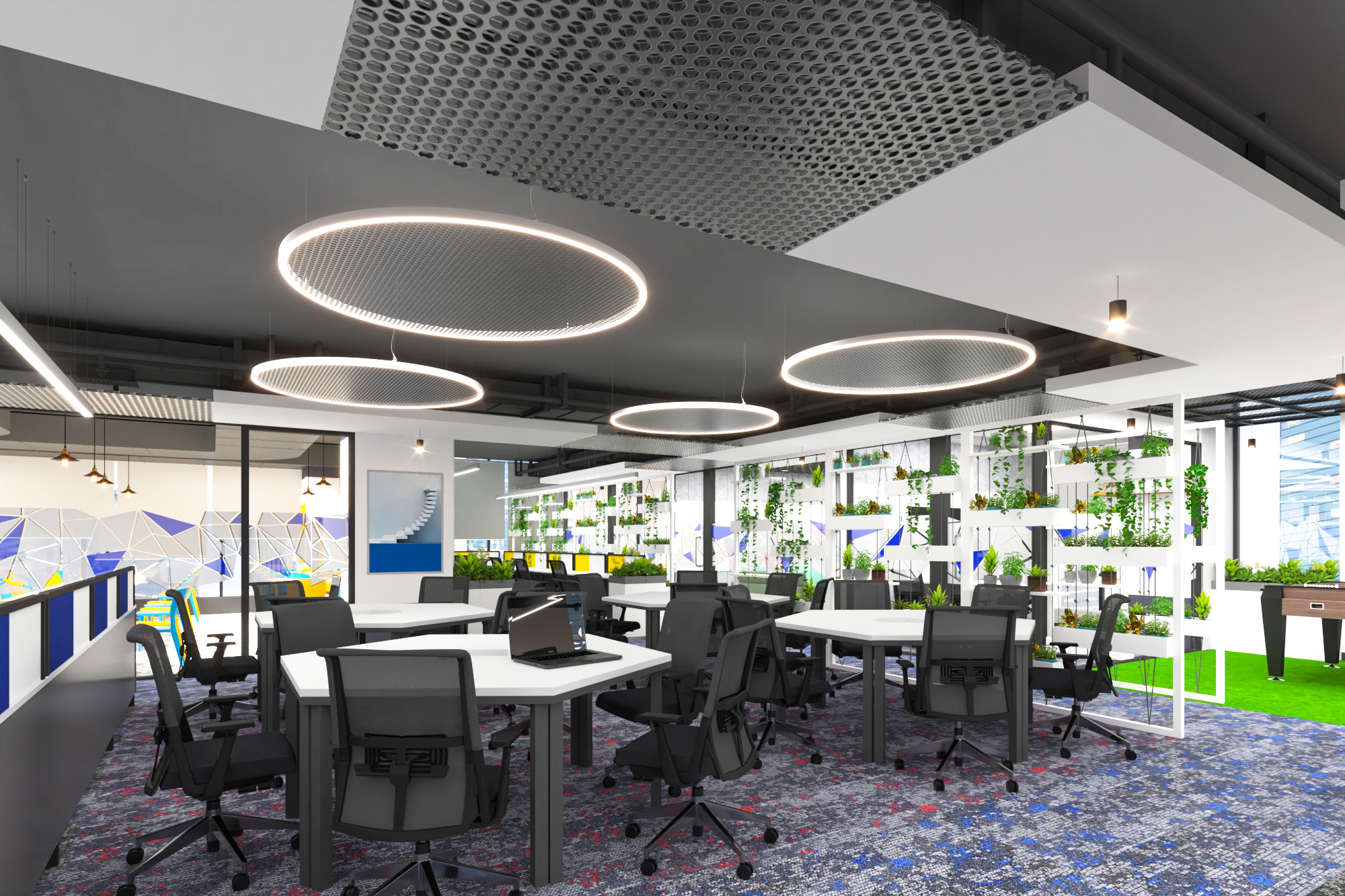 House of Shipping现代办公室室内设计与可视化-18