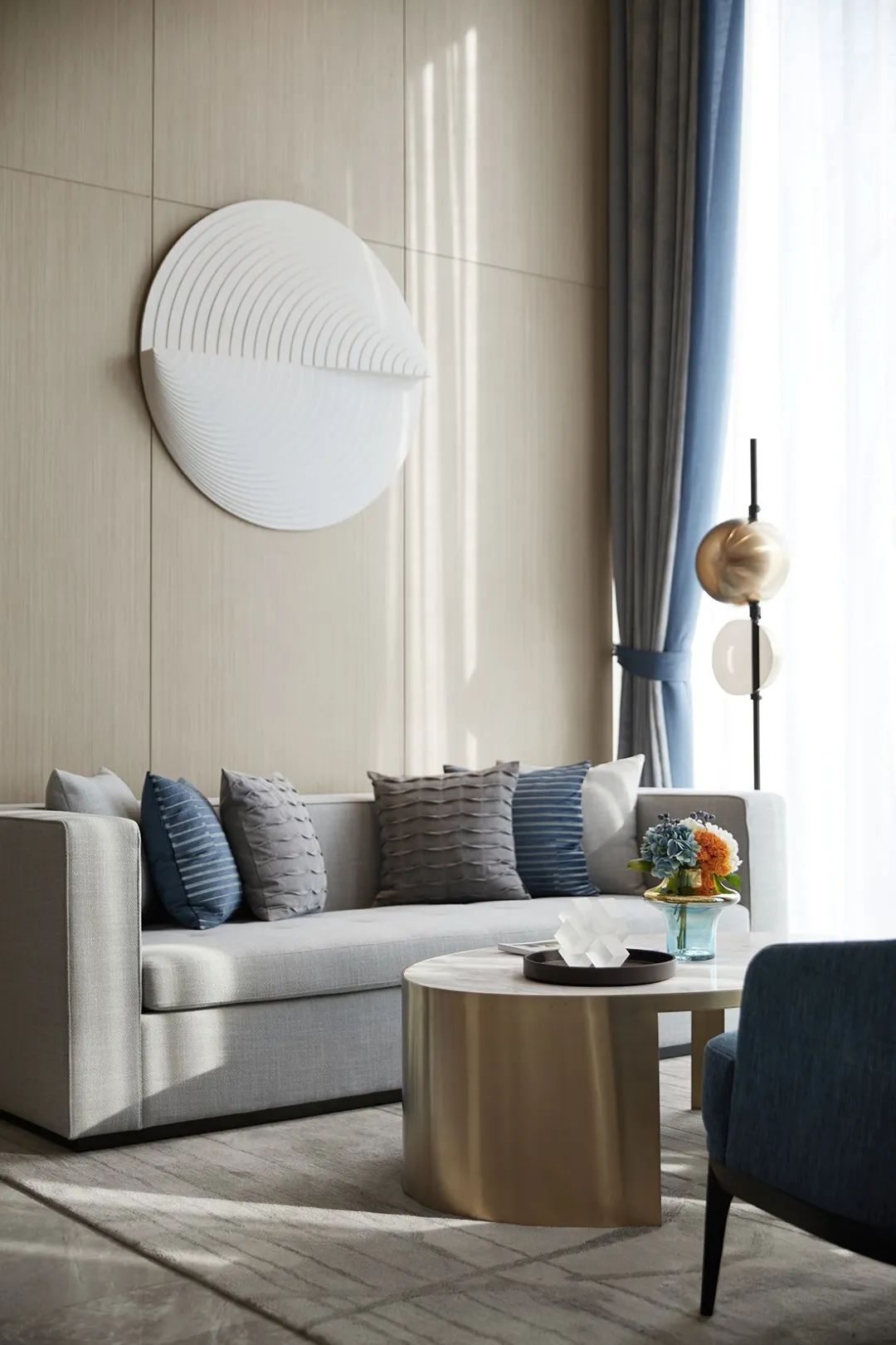 千舍作品 | 华景川北宸明月售楼处-45