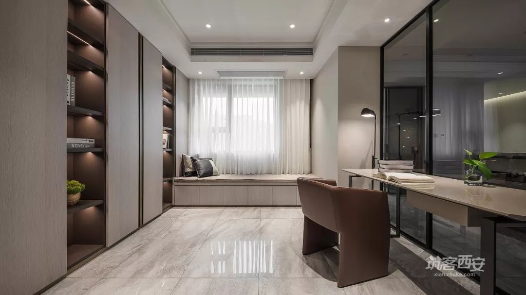 素与简 | 西安 200㎡家居设计,遇见懂生活的你-67