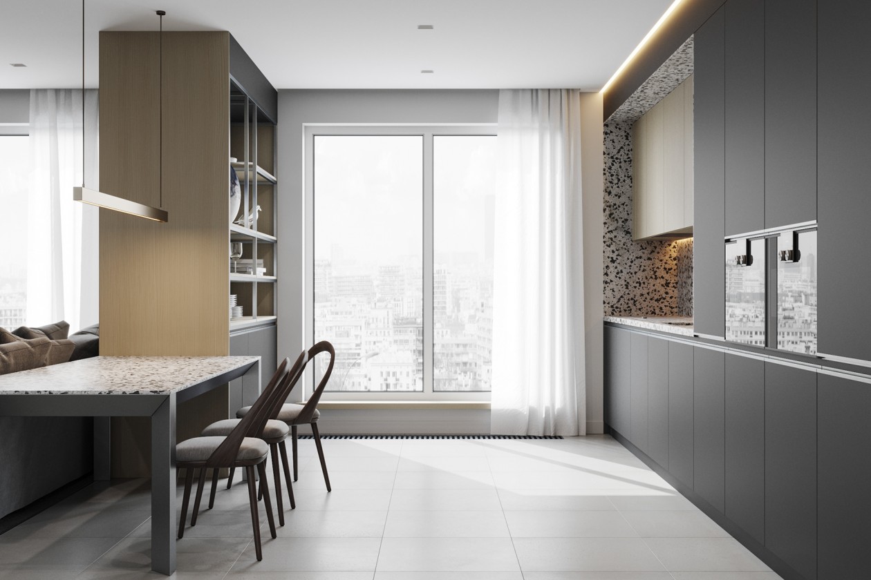 高级灰色系空间设计，既干净又敞亮-9