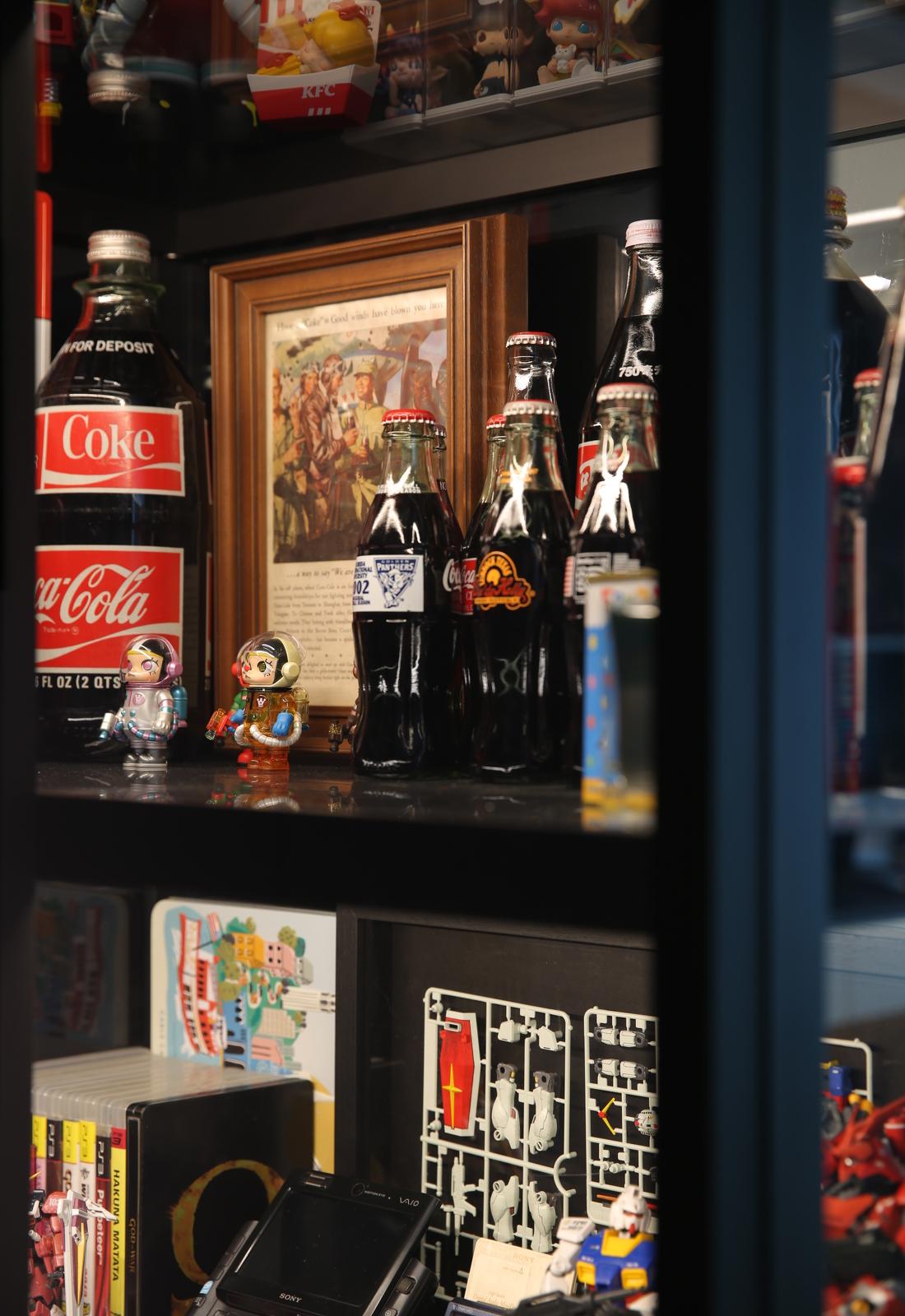 200㎡大平层现代简约风黑白艺术空间-44