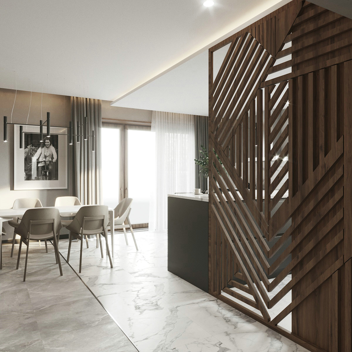 现代北欧风格简约设计-2