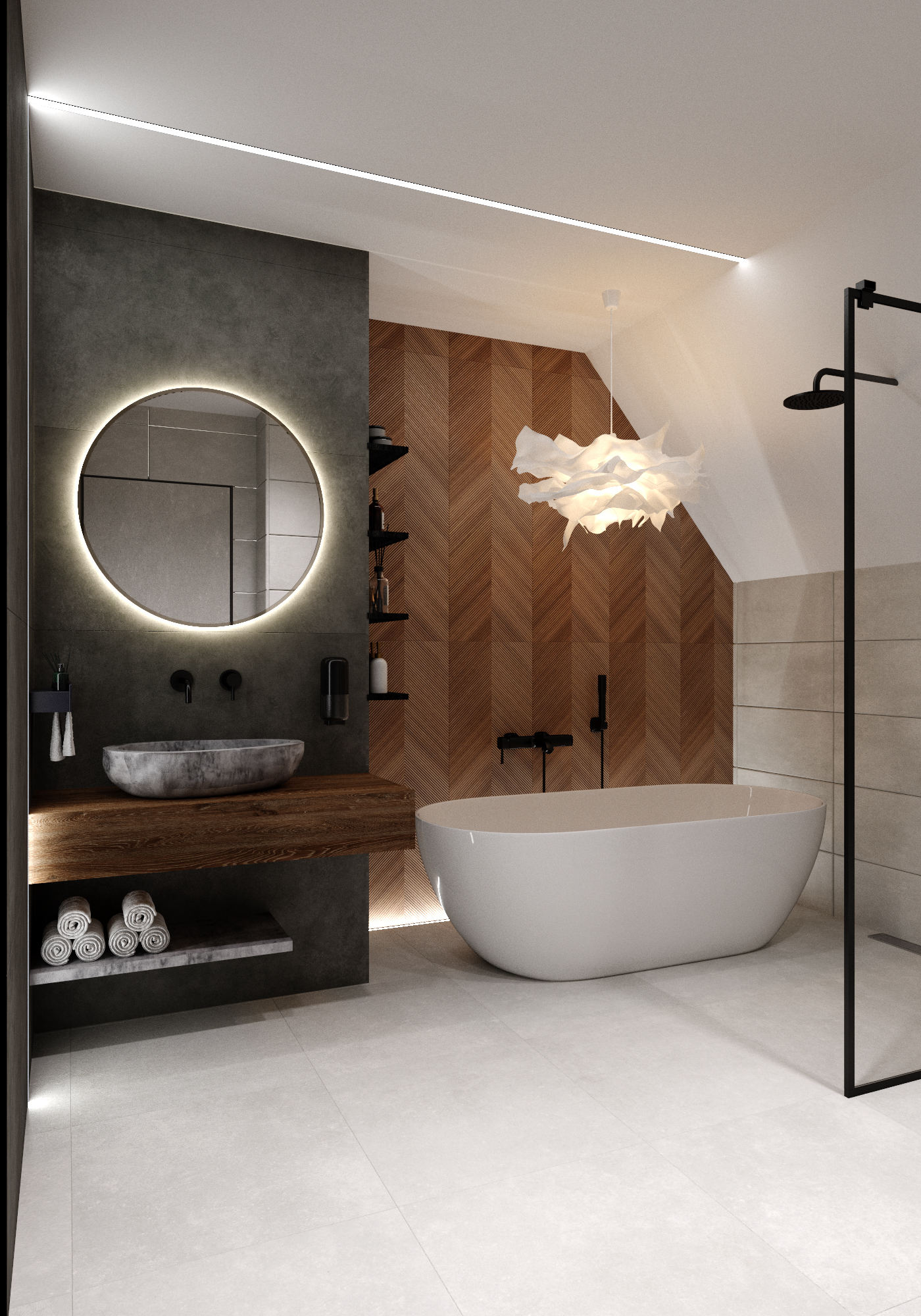 Bathroom for the cottage house near Kyiv (Ukraine)-0