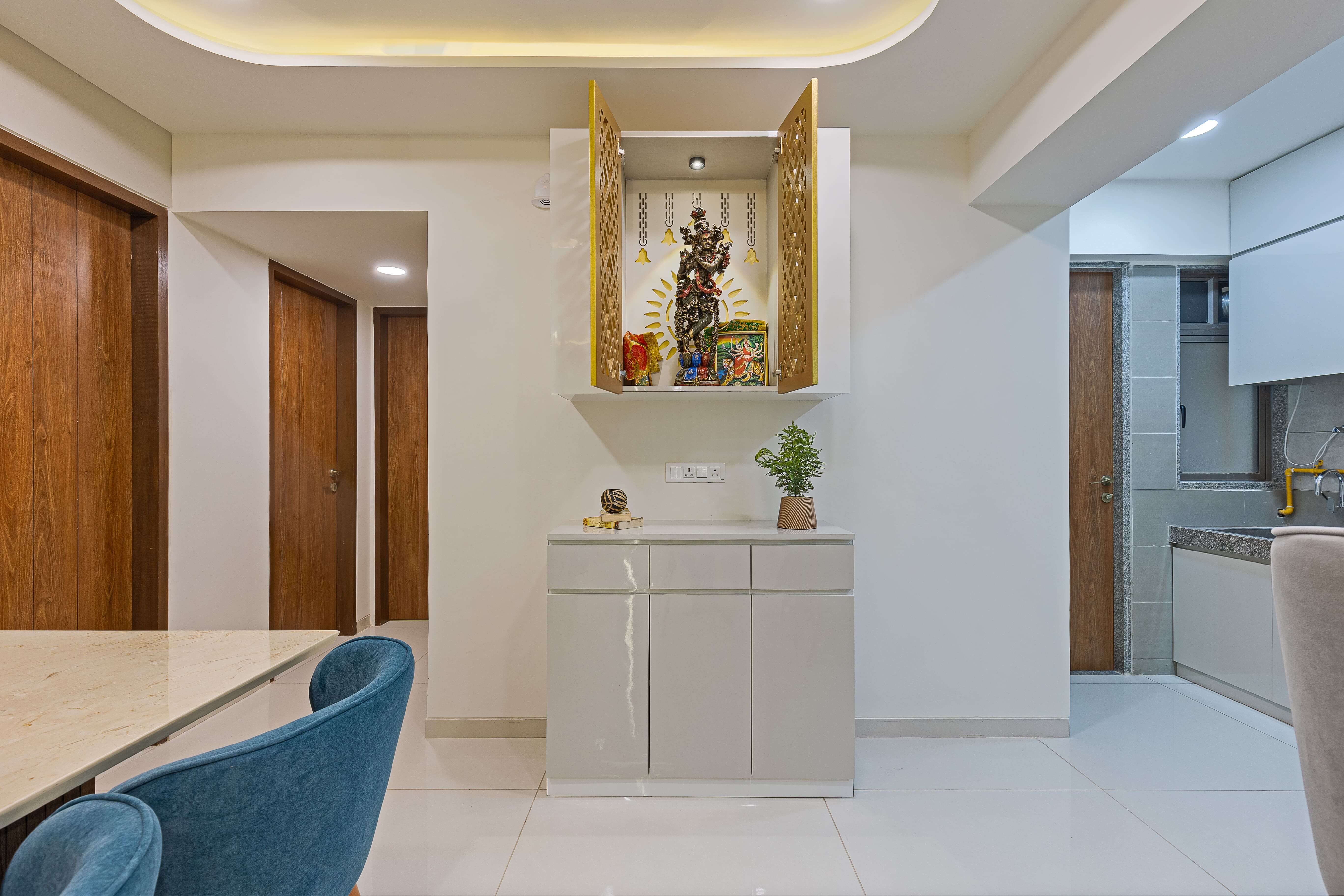 Olive Greens3BHK 标准交钥匙室内设计丨Montdor Interior-15