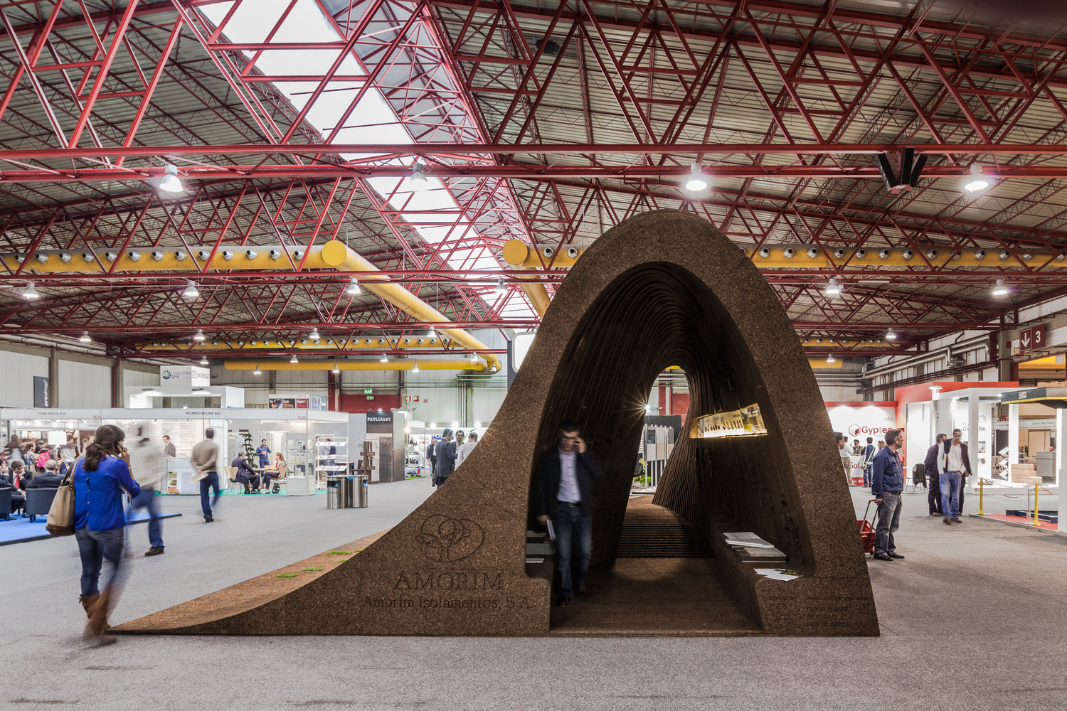 Vaulted Cork Pavillion  Pedro de Azambuja Varela + Maria João de Oliveira + Emmanuel Novo-32