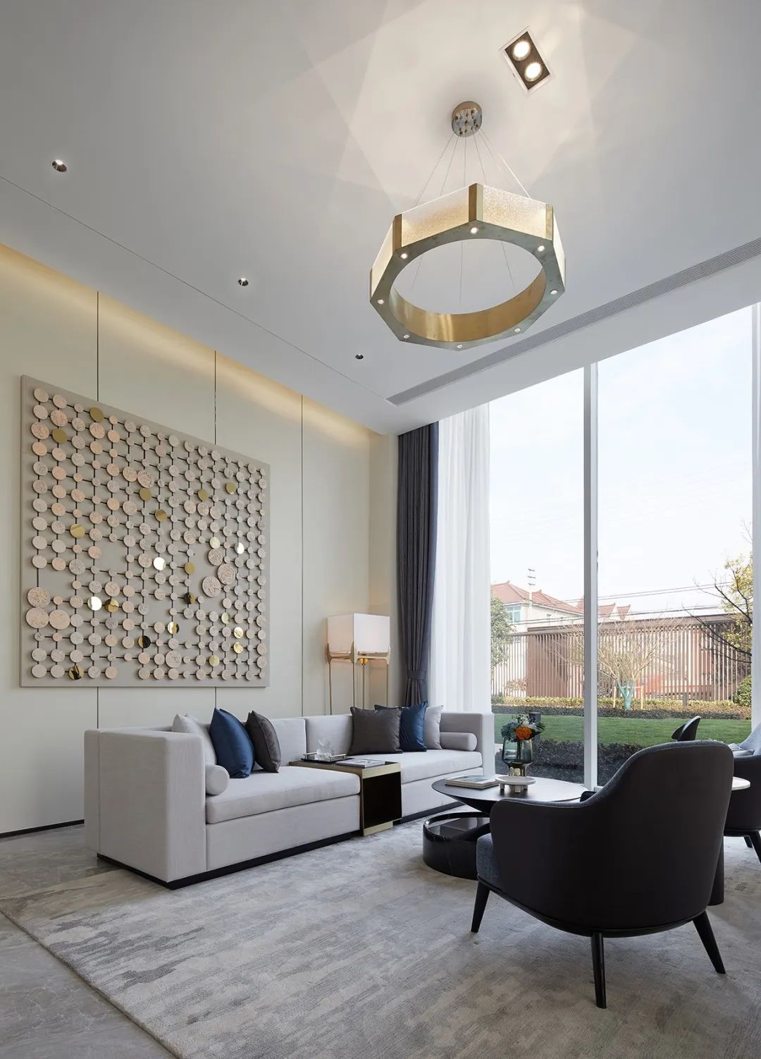 千舍作品 | 华景川北宸明月售楼处-48