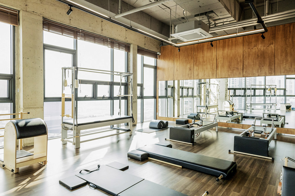 李氏设计 40 平高级健身房，时尚与功能兼具-5
