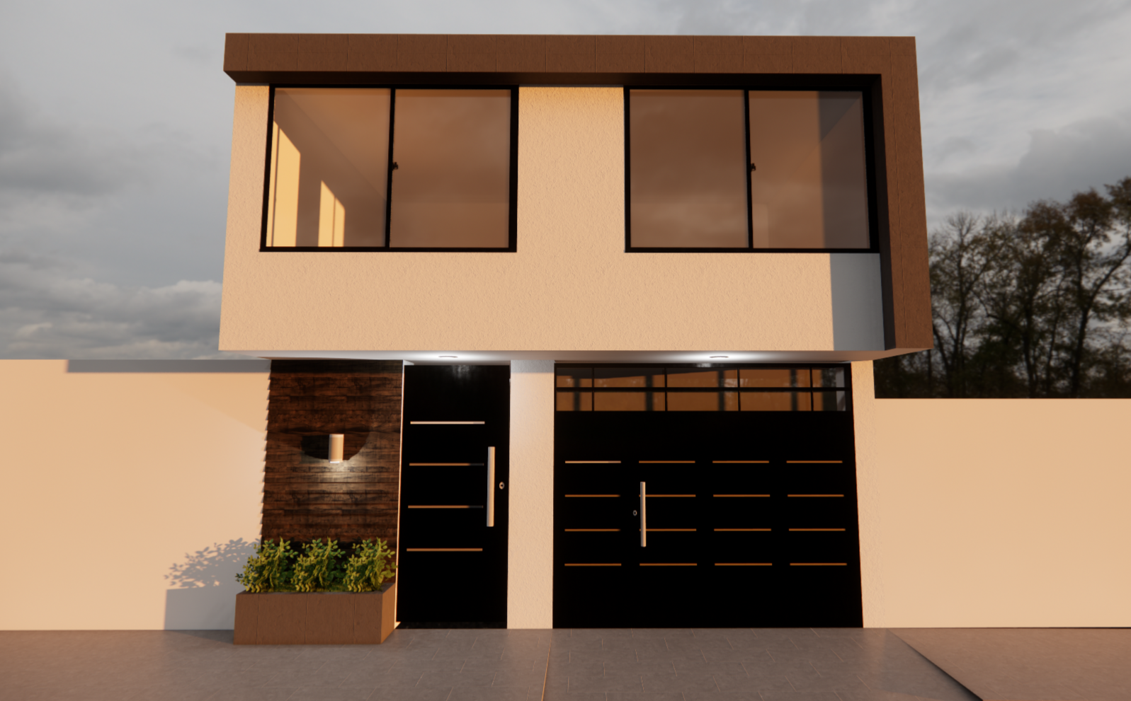 Fachada 设计丨Skp+Enscape-9