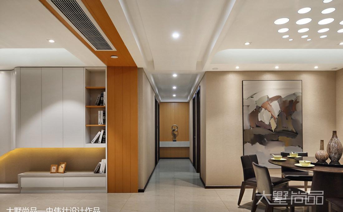 大墅尚品—由伟壮设计丨平层丨226㎡简约三居『简单极致』-4