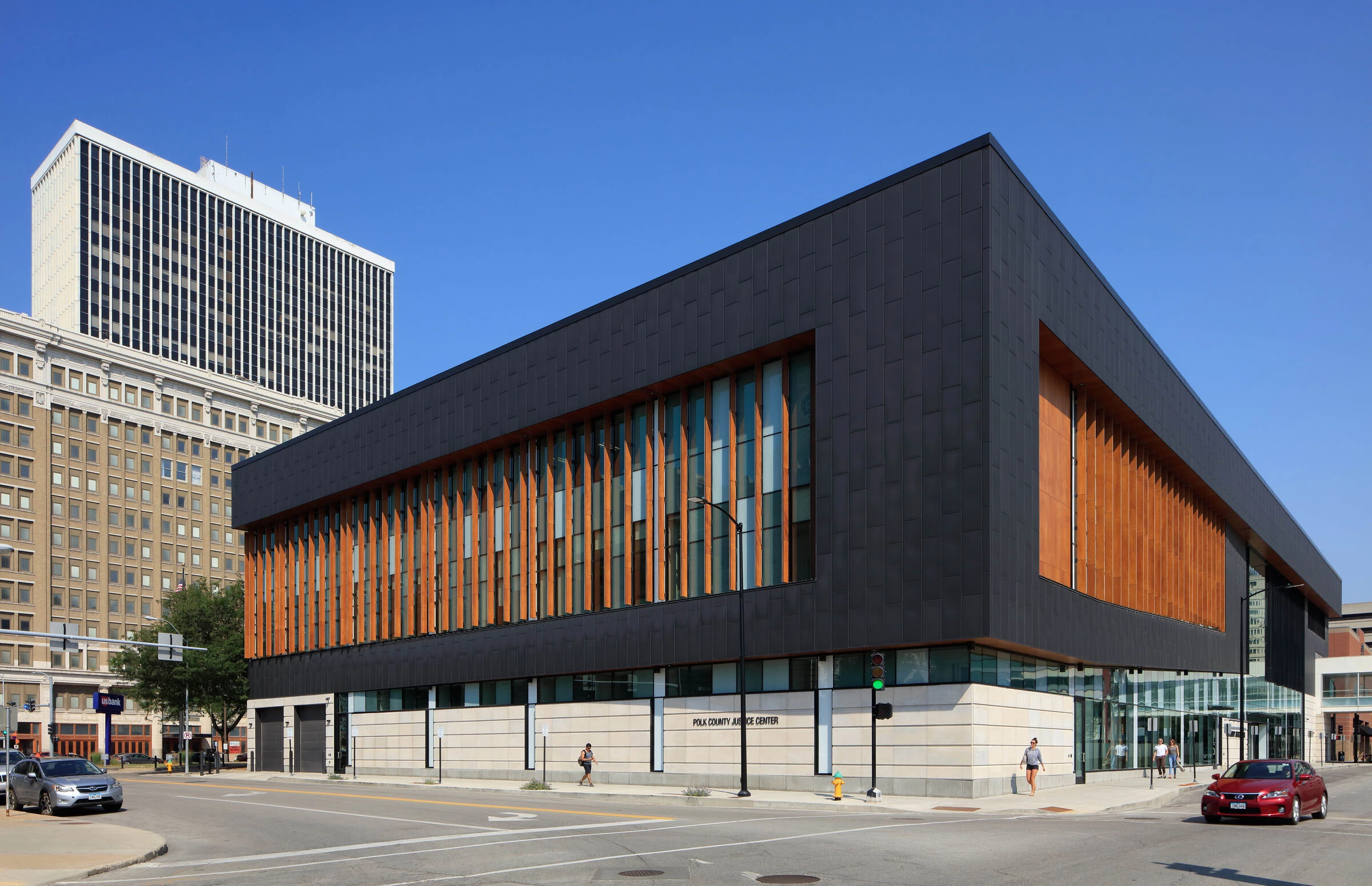 波尔克县司法中心 安妮丨美国得梅因丨OPN Architects-18