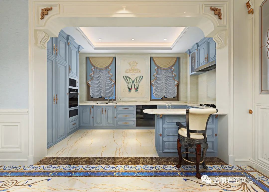 刘总法式别墅 | 巴洛克迷情的永恒浪漫-15