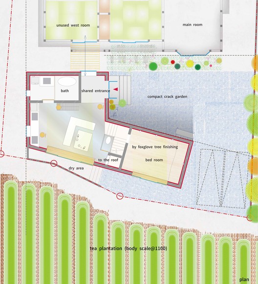 日本花园 Shirowa 的紧凑型附属建筑设计-2