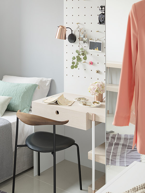 台北 106㎡淡彩公寓 | 女性独立自主的空间设计-22