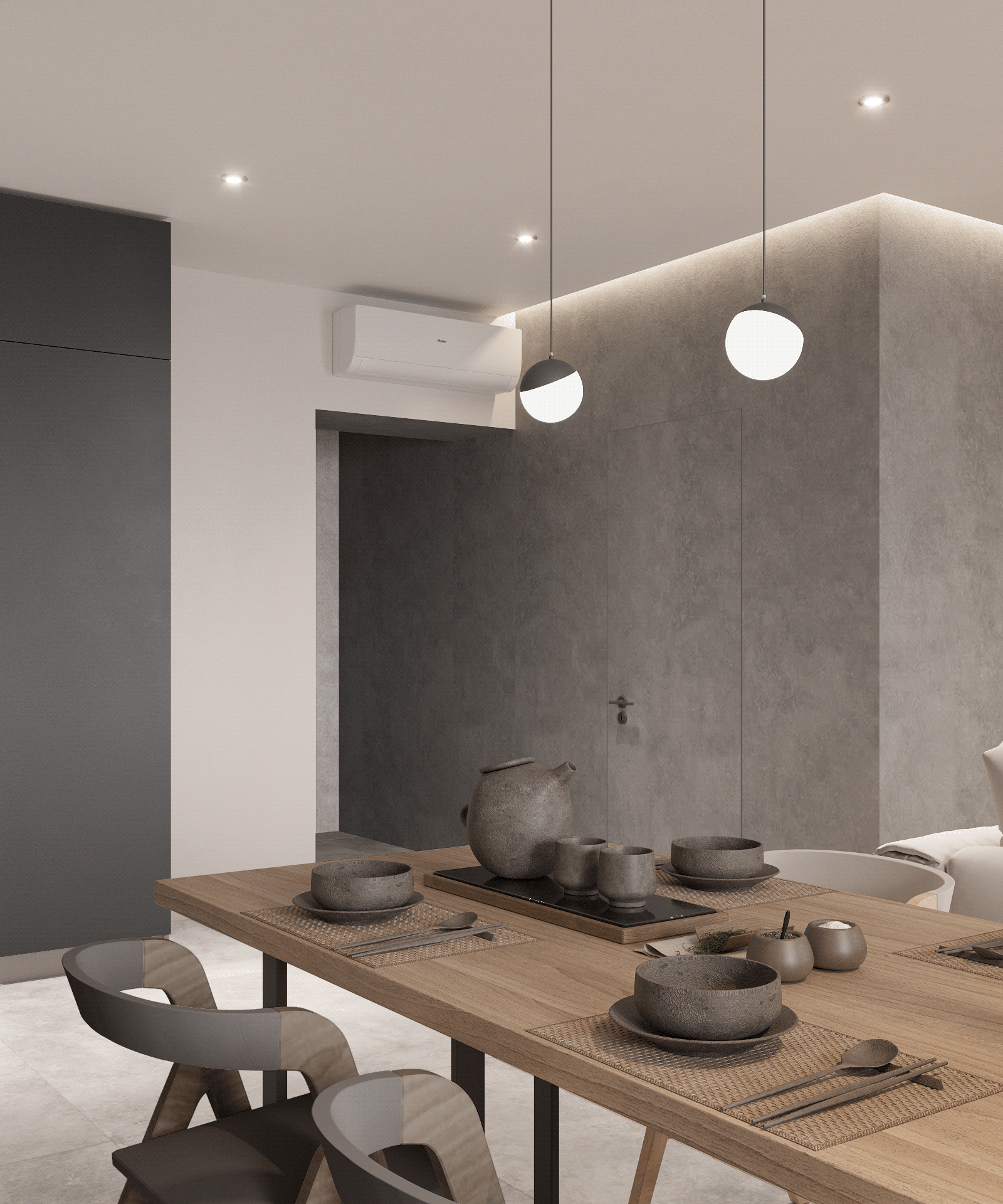 现代组合式公寓丨乌克兰丨VYMIR DESIGN STUDIO-14