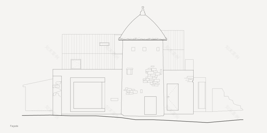 Maison dans une ruine - CoCo architectureCoCo architecture-2