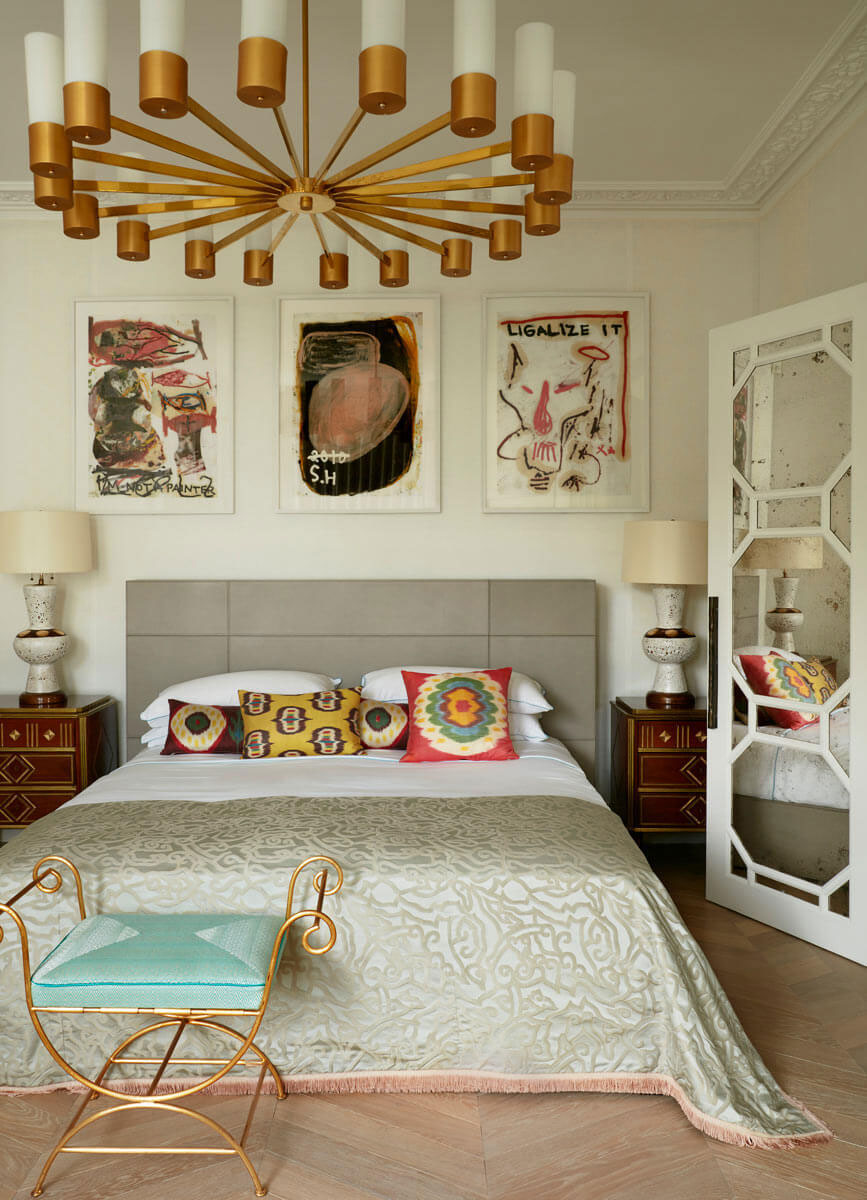 伦敦时尚别墅的巴黎风情设计-9