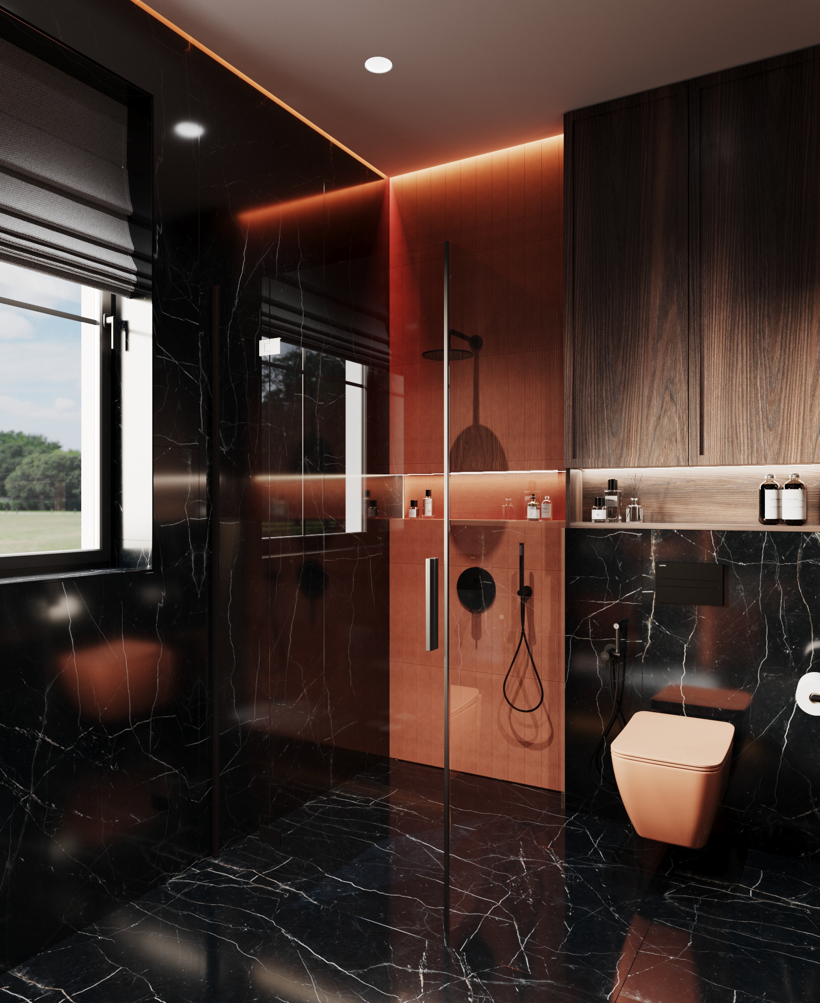 青少年男孩的卧室和浴室丨Kateryna Pik-16