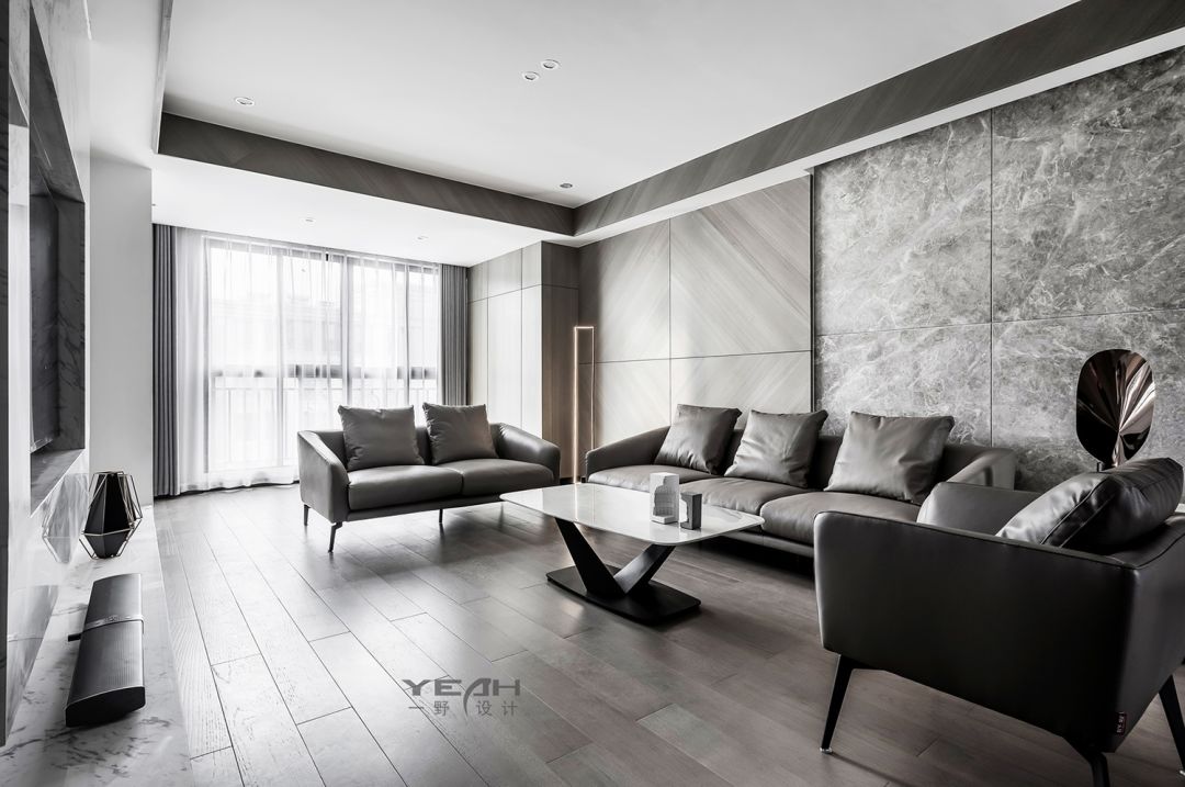 金科廊桥水岸 | 极简灰色调空间设计-18