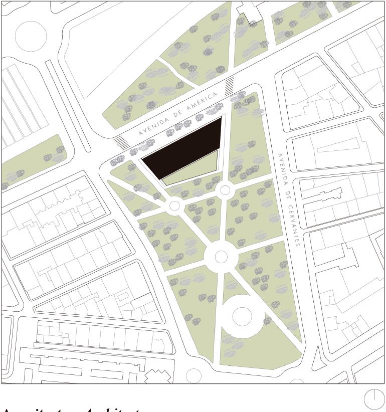 西班牙科尔多瓦公共图书馆 | 绿意盎然的铝制文化之门-11