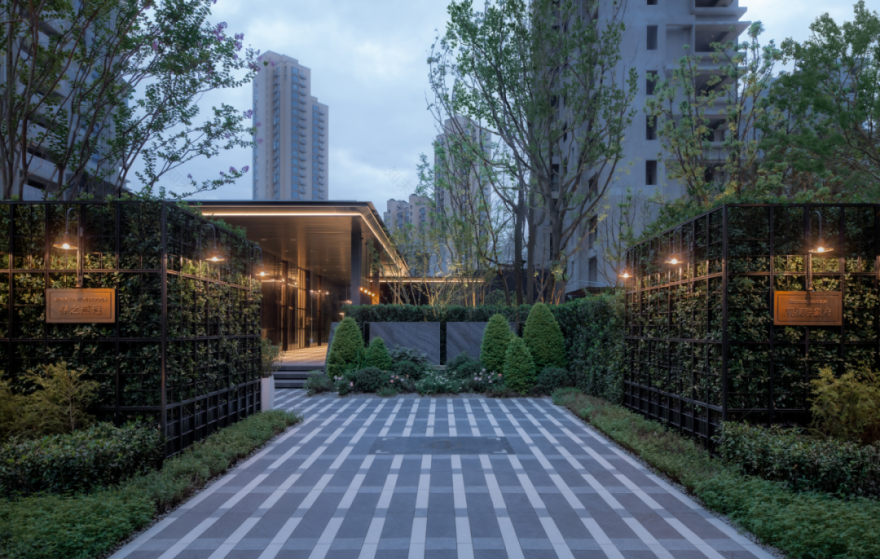 宁波万科·观澜映象府实景泳池区丨中国宁波丨A&N 尚源集序Collection Studio-25