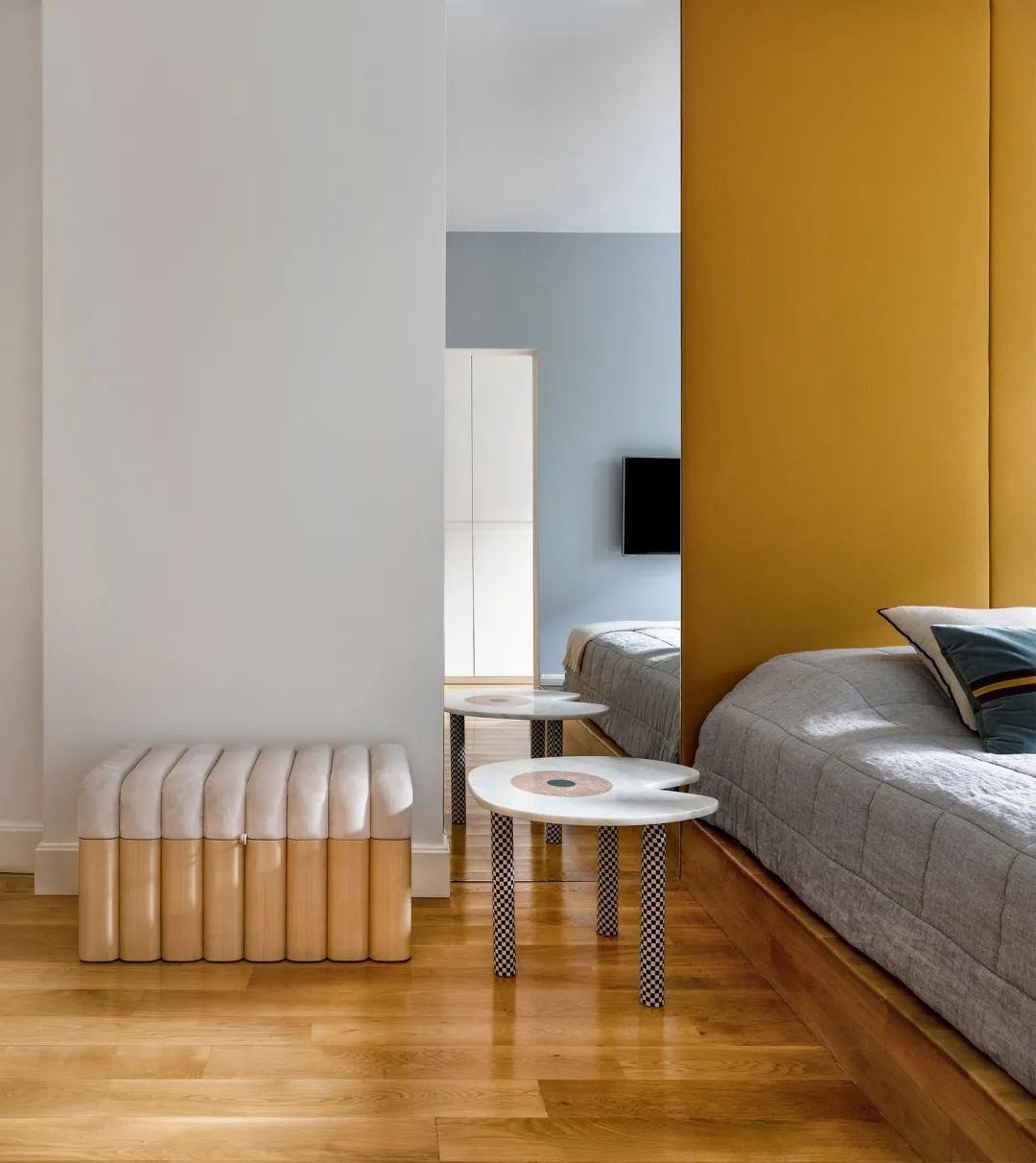 伊斯坦布尔高级感公寓设计丨土耳其伊斯坦布尔丨Merve Kahraman 工作室-16