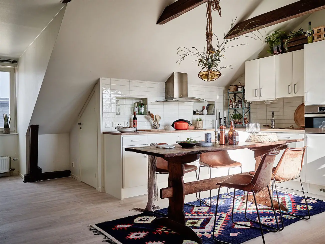 波西米亚风吊床，打造舒适温馨小户型-7