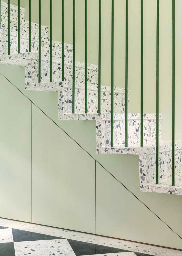 色彩缤纷的水磨石,打造多样空间魅力-58