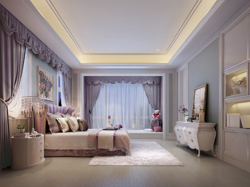 恒安德别墅装饰别墅样板间远洋拉维设计作品-8