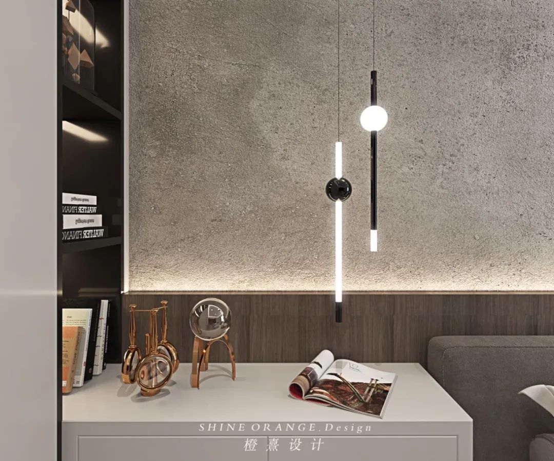 橙熹设计-- 武汉 100m²新家,疫情期间的温暖礼物-43