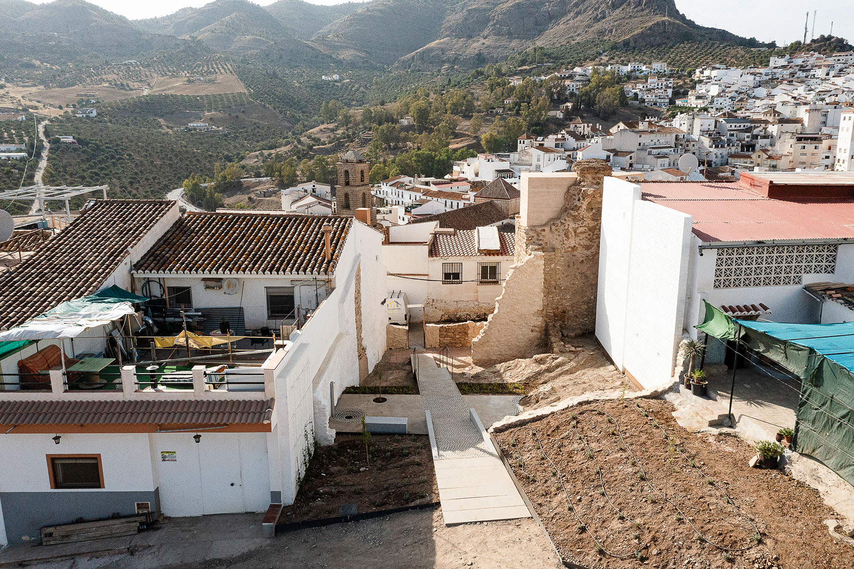 Cerro de las Torres 山阿拉伯塔和城墙的干预项目丨西班牙马拉加丨WaterScales arquitectos-8