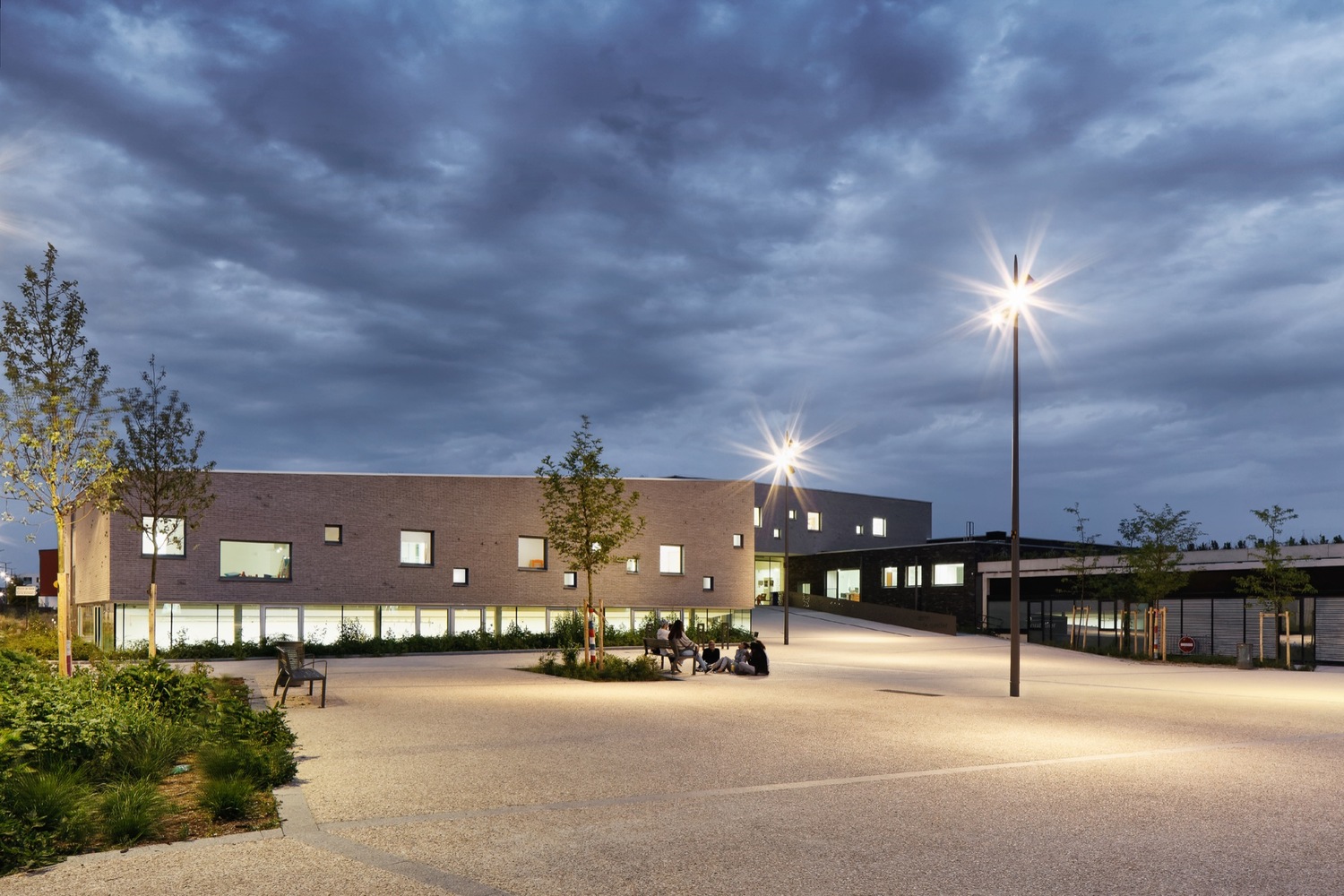 Orgeval Community Center and Event Space f+f architectes-77