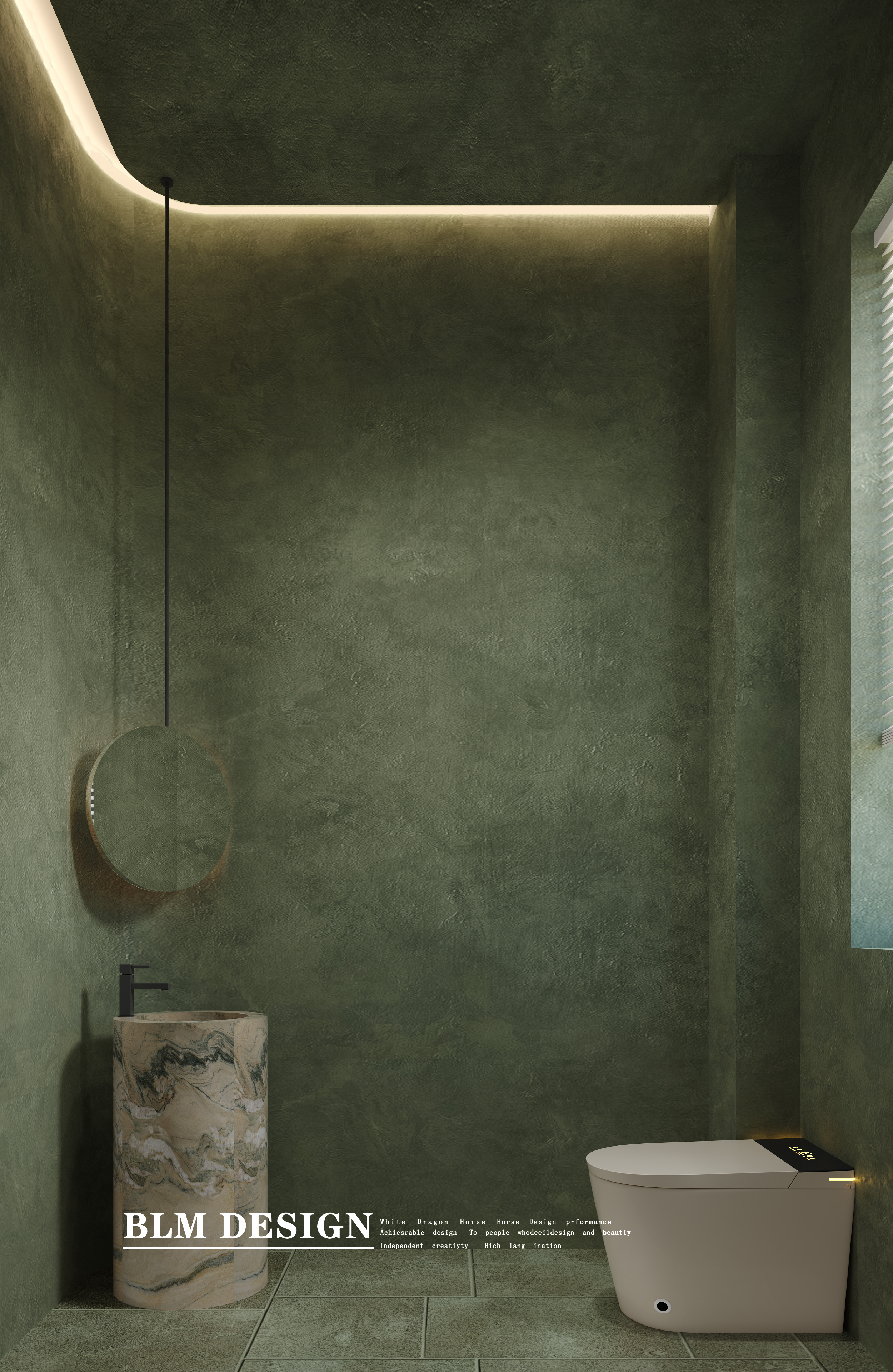 普拉提白龙马效果图设计制作-3