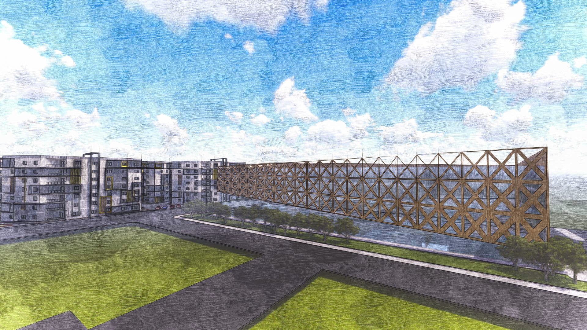 住房项目丨埃及丨Ain Shams University 建筑系-32