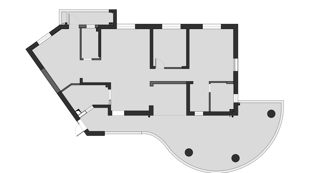 国博新城阳光书房双餐厅设计-0