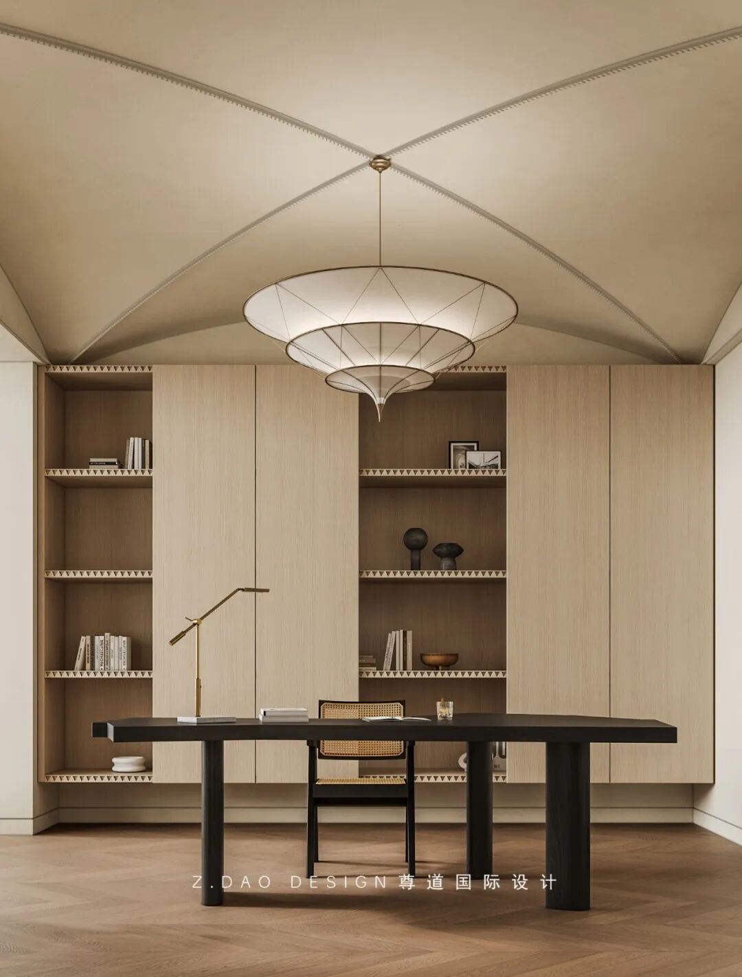 尊道新作|合肥『文一·塘溪津门』1000㎡折衷主义别墅，专治豪宅审美疲劳。-207