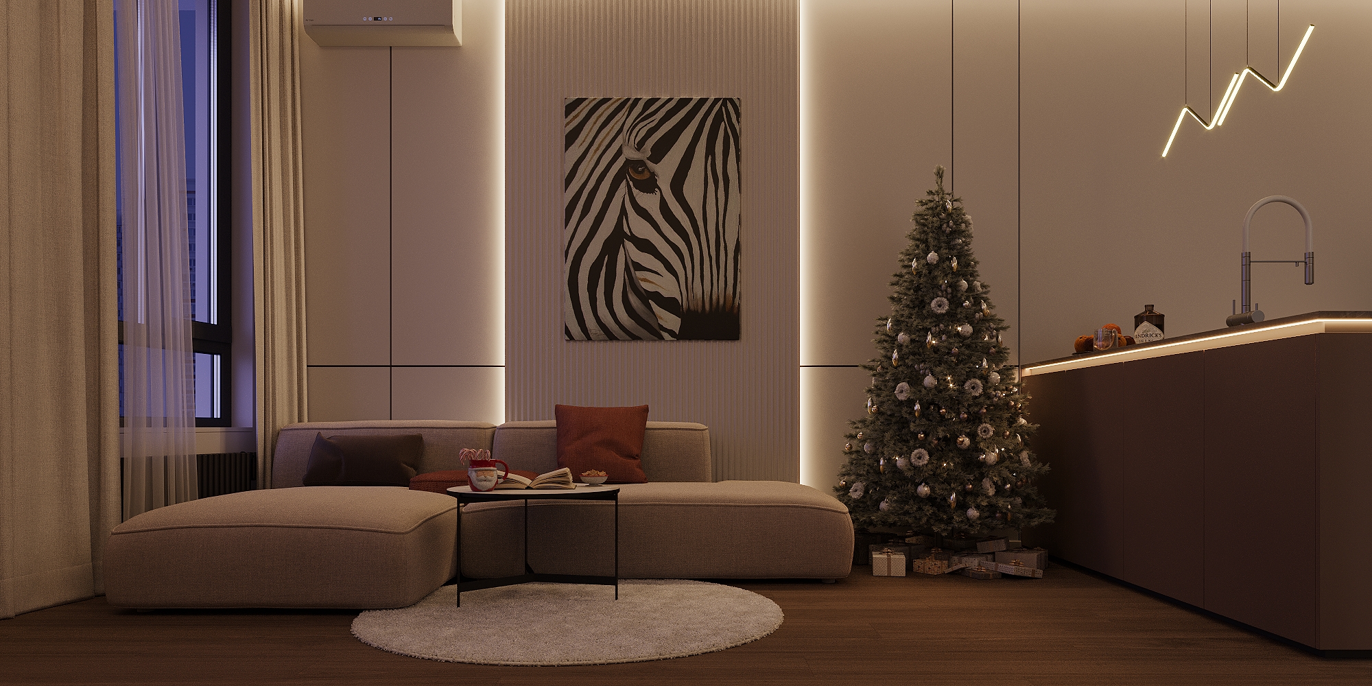 ZHK "Wings" 公寓室内设计丨乌克兰哈尔科夫-26