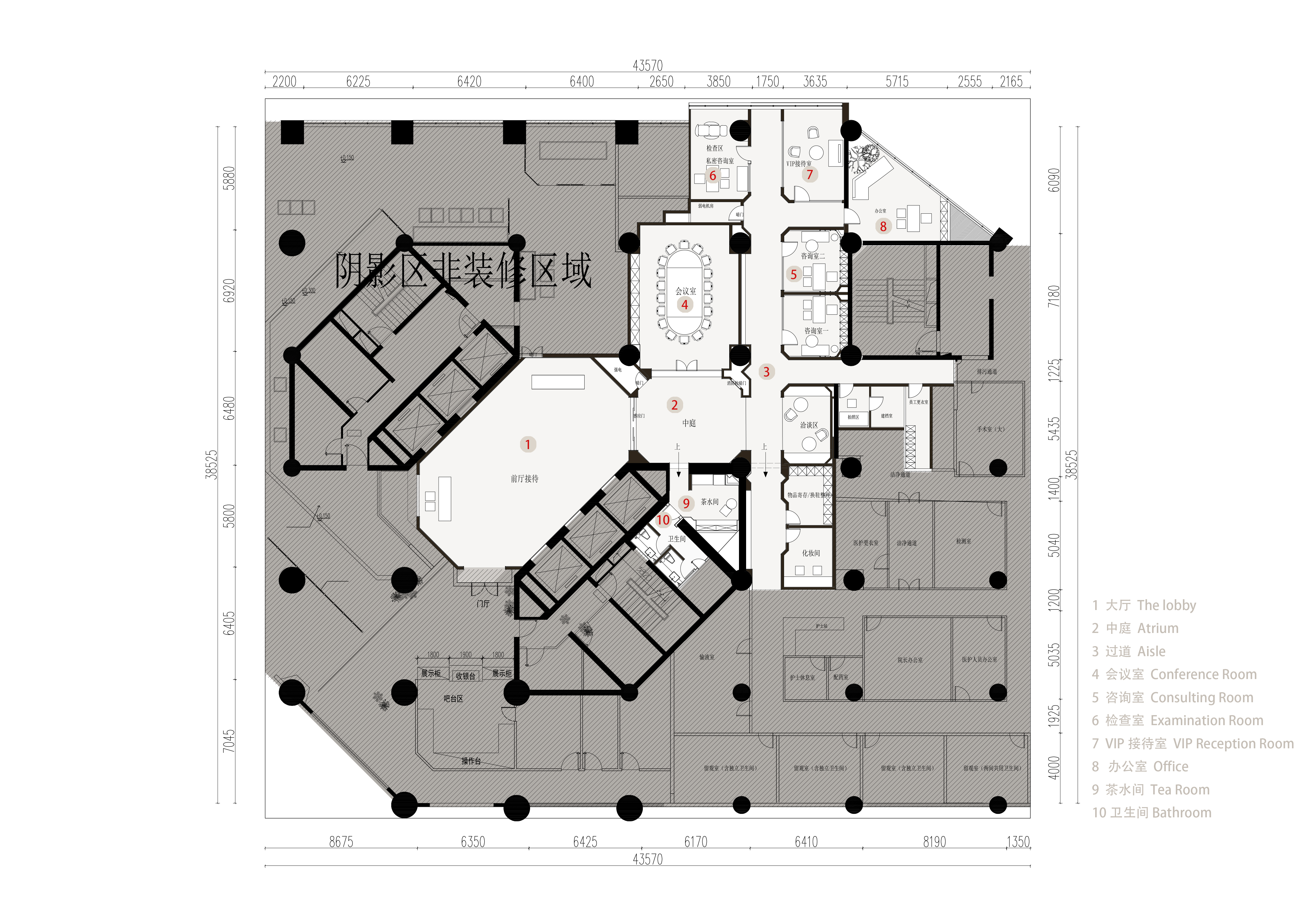 大西美容会所丨苏格设计-40