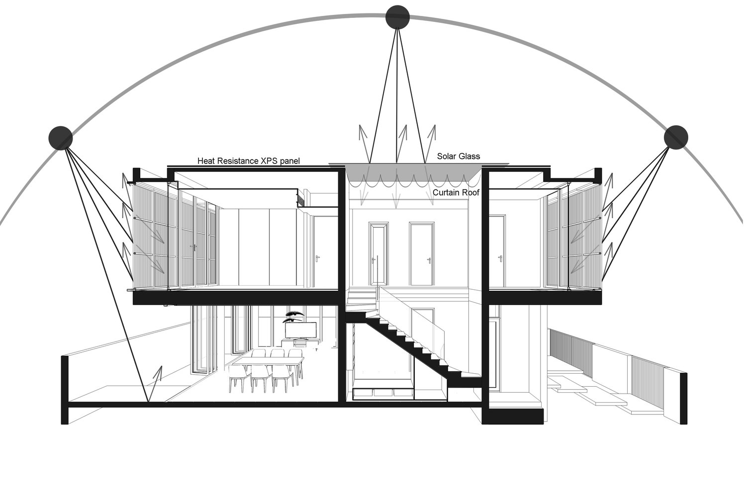 越南“科学风水”设计理念的 58 号住宅-57