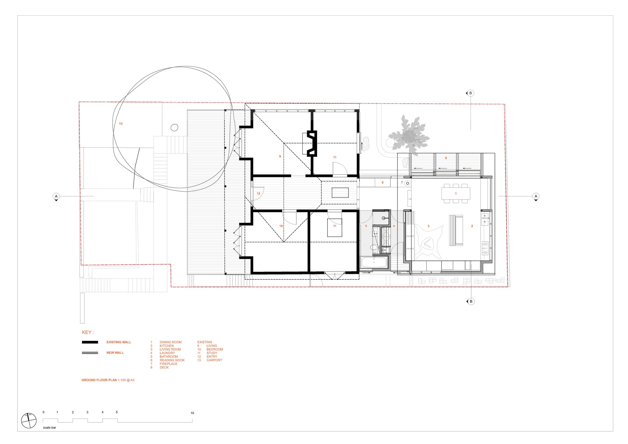 坪庭屋丨澳大利亚悉尼丨Incidental Architecture-14