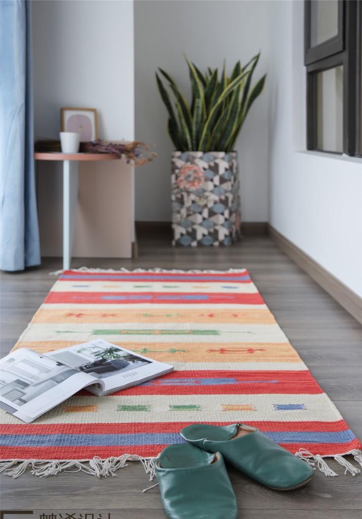 梵浠设计丨公寓丨温暖北欧风家居空间-42