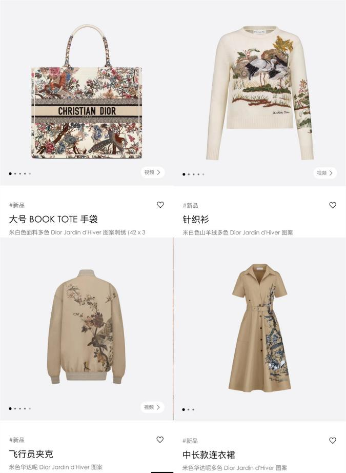 迪奥服饰涉嫌抄袭中国传统纹样事件丨法国丨迪奥(Dior)-6